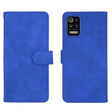Imagem de Capa para LG K62, capa para LG K52, carteira carteira flip dinheiro compartimentos para cartão de identificação de crédito suporte de couro PU clipe magnético capa para celular LG K62 / LG K52 / LG