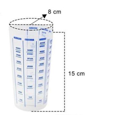 Imagem de Copo Medidor Plástico 500 Ml - Injetemp - Art House