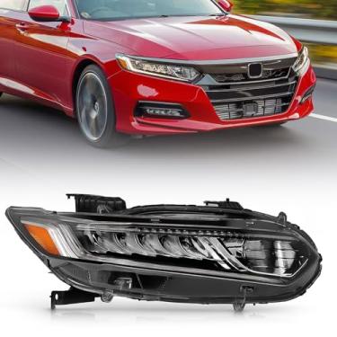 Imagem de Huray Farol direito para Honda Accord 2018 2019 2020 [OE: 33100-TVA-A01] Lâmpada de substituição do lado do passageiro