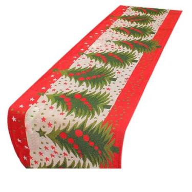 Imagem de Caminho de Mesa Passadeira Toalha Natal Natalino Trilho Decoraçao Mesa