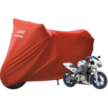Imagem de Capa Cobrir Moto Buell Firebolt De Tecido Lycra - Mz, Vermelha