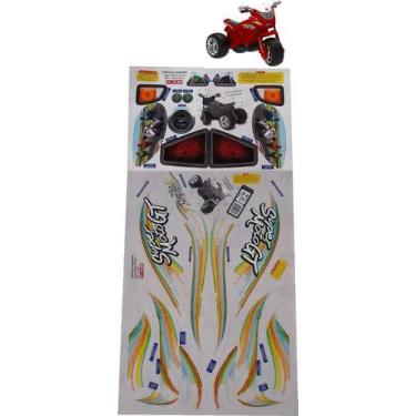 Imagem de Cartela De Adesivo Moto Elétrics Bandeirante Moto Gt 2656