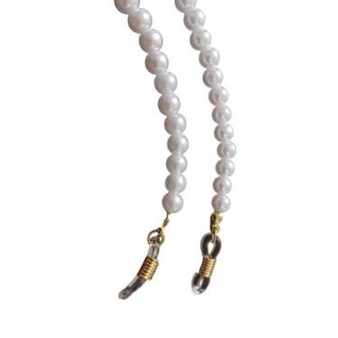 Imagem de Corrente Salva Oculos Missangas Coloridas Segura 60cm - Sem Marca, Pér