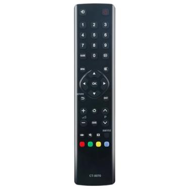 Imagem de ALLIMITY Controle remoto de substituição CT-8070 compatível com Hitachi 4K OLED LCD HDTV CT-8070 CT-8066 CT8070 CT8066
