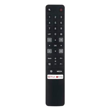 Imagem de Controle remoto de substituição RC901V FMR1 adequado para TCL Android TV 06-BTZNYY-ARC901V 65P8S 65S434 70S430 75S434 32A323 32A325 32P30S 32S330 55S430 430 S430 65Q637 43S6500FS 43S6510FS 43S6800FS