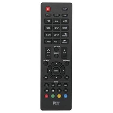 Imagem de RAV531 ZP35470 Controle remoto substituto para Yamaha AV Receptor Home Theater RX-V379 RX-V379BL RX-V381 RX-V381BL HTR-3068 YHT-3920 YHT-3920UBL YHT-4920 YHT-4920UBL RXV379 RXV379BL RXV381 RXV381 L HTR3068