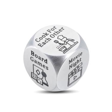 Imagem de XPENMULBOJA Valentines Gift for Him Husband Date Night Ideas for Boyfriend Girlfriend Anniversary Birthday Date Ideas Funny Date Dice for Him Her Couple Wedding Gifts Funny Desion Gifts for Men Women