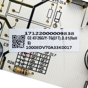 Imagem de Placa Eletrônica Evaporadora 9.000 Btus Springer Midea Admiral 201332391400 único