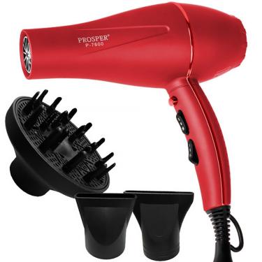 Imagem de Secador De Cabelo Prosper P-7600 7.000 Watts 110 120 V 50-60 Hz Vermelho