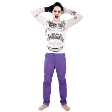 Imagem de Fantasia Coringa Esquadrão Suicida Teen Tamanho Pp