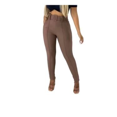 Imagem de Calça skynny malha pop - Blue leia , Maron, 250g