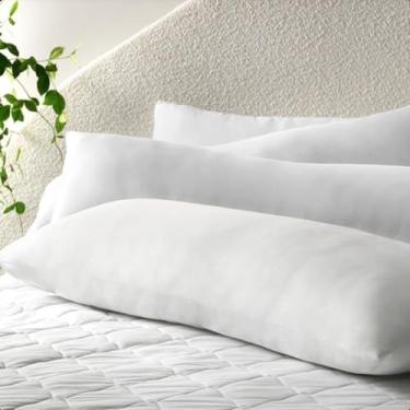Imagem de Travesseiro de Corpo Xuxão Body Pillow Micropercal e Fibra Siliconizada 1,35mx48cm cm Antialérgico