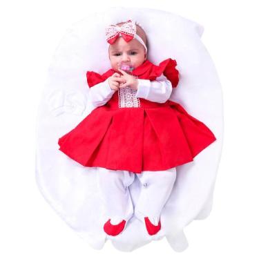 Imagem de Saída de Maternidade Menina Aconchego Antonela 05 Peças P - Amora Baby