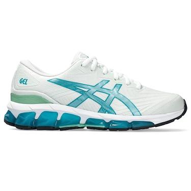 Imagem de ASICS GelQuantum 180 7 Tênis de corrida feminino, Branco/lagoa, 35