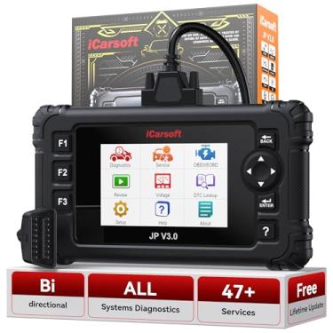 Imagem de Scanner OBD2 para Toyota/Honda (Acura)/Lexus, iCarsoft JP V3.0 All Reset + Leitor de código de carro para Nissan/Infiniti/Mitsubishi/Mazda/Suzuki/Hyundai