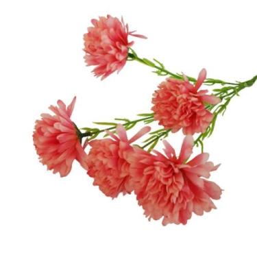 Imagem de Flor Artificial Mini Dália 60 Cm - Carmella Presentes