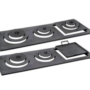 Imagem de Chapa Redução Fogão a Lenha Libaneza com Bifeteira Bassan