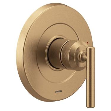 Imagem de Moen Gibson Bronzed Gold M-CORE 2-Series Kit de acabamento de alavanca de chuveiro, válvula necessária, UT2901BZG