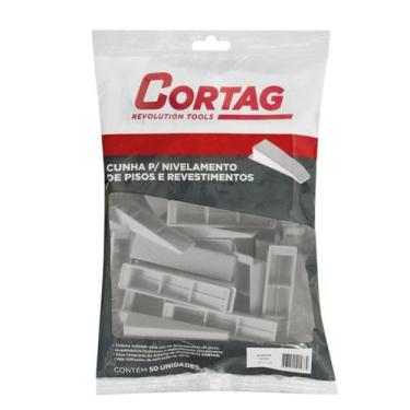 Imagem de Cunha para Nivelamento de Pisos e Revestimentos Cortag 50un
