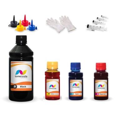 Imagem de Kit 800ml De Tinta Compatível Para HP 8610 950xl e 951xl - Toner Vale