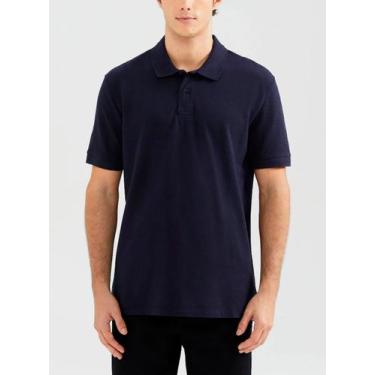 Imagem de Camisa Polo Hering N3A7 Masculina Malha em Algodao T. P/EXG, G, Ax7, A
