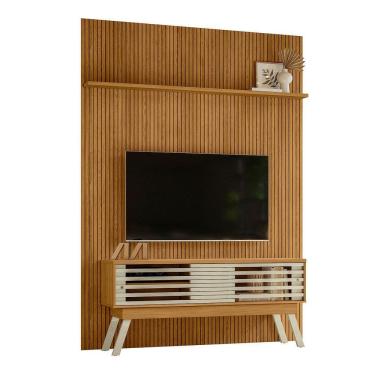 Imagem de Combo Painel De Tv 60 Polegadas + Rack Frizz New Premium - 7 Decor Cumaru E Opala