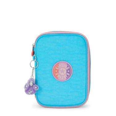 Imagem de Kipling Capa feminina estampada com 100 canetas Fc, acessórios organizados, materiais de arte, maquiagem, organizador de viagem