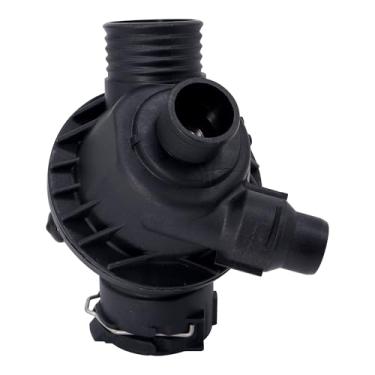 Imagem de HiSport Conjunto de carcaça do termostato de refrigeração do motor 902-5825 - compatível com BMW 335I 435I M135I M2 M235I X5 X6 Activehybrid 3 substitui 9025825 11537598865
