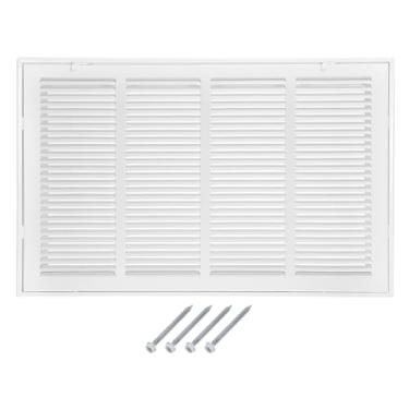 Imagem de PATIKIL 61.0 cm x 35.6 cm Tampa de ventilação de abertura de duto, tampa de ventilação de dedo do pé HVAC Grade de registro de espaço do dedo do pé grades de ar de retorno para piso de parede de teto