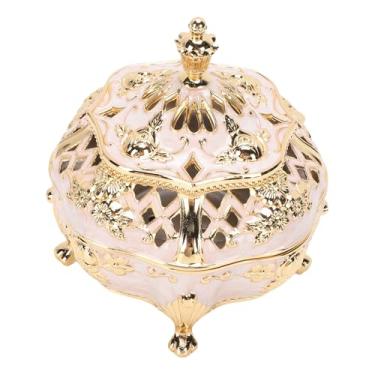 Imagem de Zerodis Suporte para Queima de Incenso de Metal Vintage Porta-incenso Em Liga 3D Oco Ornamento Floral Esculpido Com Tampa Adequado para Quarto Interno Escritório Yoga Meditação SPA Decoração Vintage