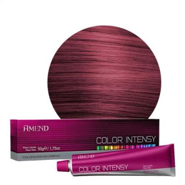 Imagem de Tinta de Cabelo Creme Amend Color Intensy 9.98 Marsala 50g