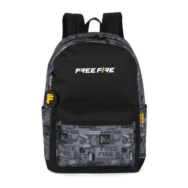 Imagem de Mochila Escolar de Costas Free-Fire Meninos Juvenil Gamer