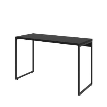 Imagem de Mesa Dynamica 120x50x75cm Preto ônix - Est.preta Preto ônix - Est.preta