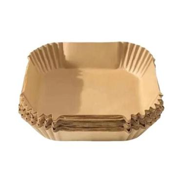 Imagem de Forro Antiaderente Descartável Para Fritadeira a Ar, Papel Manteiga Pa