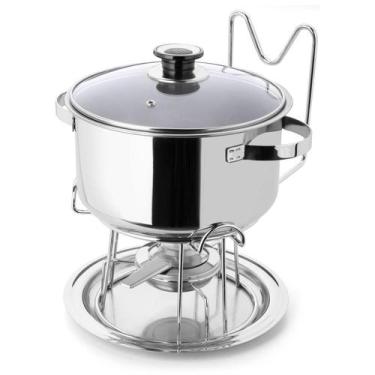 Imagem de Le Rechaud Inox 5 Litros Panela Para Buffet Restaurante Casa Servir Pr
