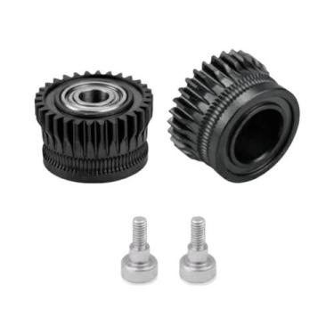 Imagem de Engrenagem De Extrusora De Filamento Totalmente Metálica Em Aço Temper