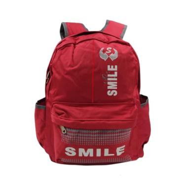 Imagem de Mochila Escolar Reforçada Infantil Adulto Smile 8509 ENVIO IMEDIATO, V