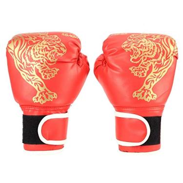 Imagem de Luvas de boxe, Taekwondo para uso interno para adultos e crianças, boxe (vermelho, modelos adultos)