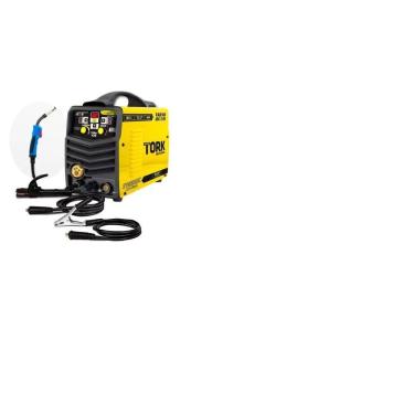 Imagem de Maquina Solda Inversora Mig Mma Tig 180 Amp 3 em 1 Bivolt TORK-8180