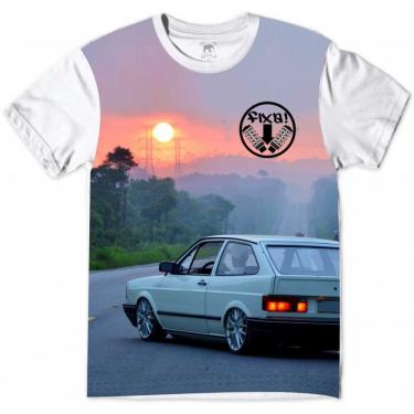 Imagem de Camiseta Gol Quadrado Carro Rebaixado Sunset Fixa Chora Boy
