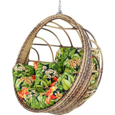 Imagem de Balanço Ninho Suspenso Hungria em Alumínio e Fibra sintética - Teto, Jardim, Área