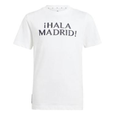 Imagem de Camiseta Infantil Real Madrid Adidas-Unissex