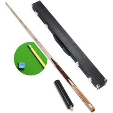 Imagem de Bastões de taco de sinuca - Acessórios de bilhar - Montagem simples, com acessórios de extensão, bom equilíbrio e peso, para bares de piscina, clubes (pontas de 10 mm, taco de piscina + caixa A)