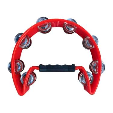 Imagem de Pandeirola Meia Lua Mxt Profissional Vermelho