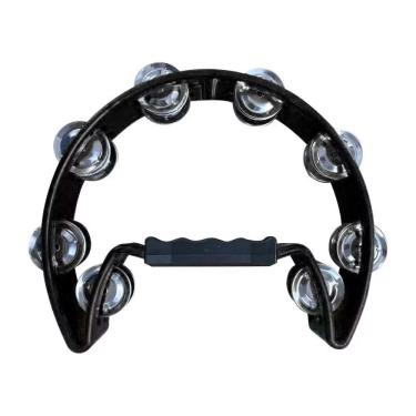 Imagem de Pandeirola Meia Lua Mxt Profissional Preto