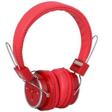 Imagem de Fone Ouvido B05 Sem Fio Bluetooth Sd Fm Slim Fit Vermelho - ELLO