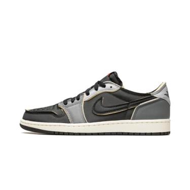 Imagem de Jordan Mens Air Jordan 1 Low OG EX DV0982 006 Dark Smoke Grey - Size 8