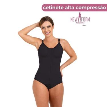 Imagem de Cinta Modelador Body  Pós Cirurgia Plástica New Form, PP-40, Preto