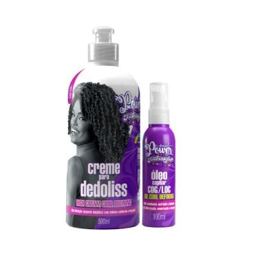 Imagem de Soul Power Texturizações Curl High Dedoliss 500ml + Óleo 100ml