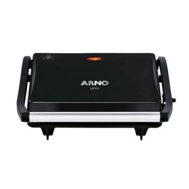 Imagem de Grill Panini 127V Preto Arno Compacto Sw3318B2, 110V